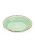 Тарелка для пасты зеленого цвета
